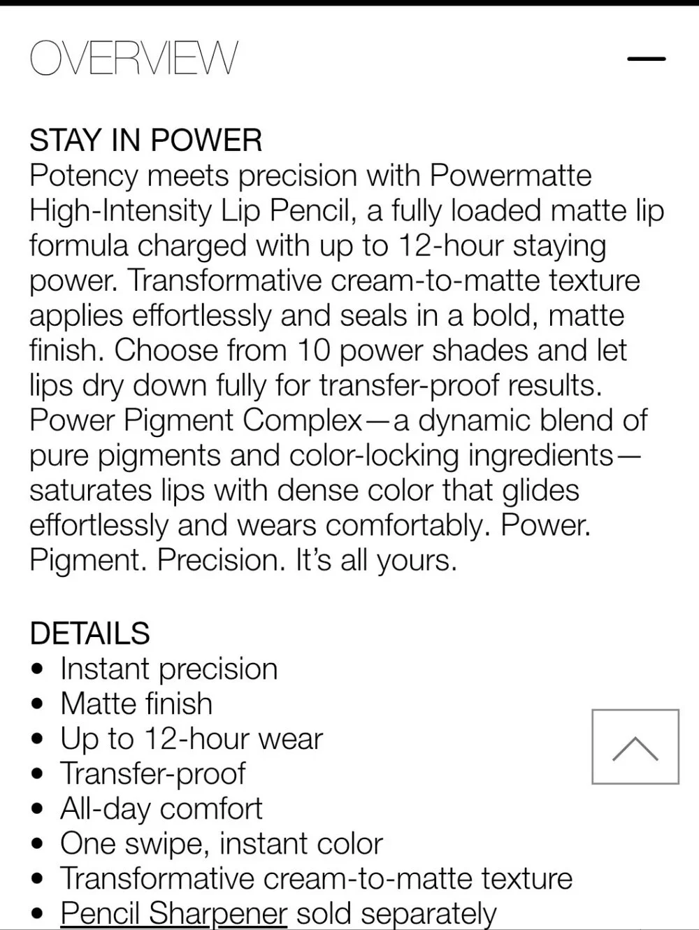 NARS Cosmetics Powermatte High Intensity Lip Pencil